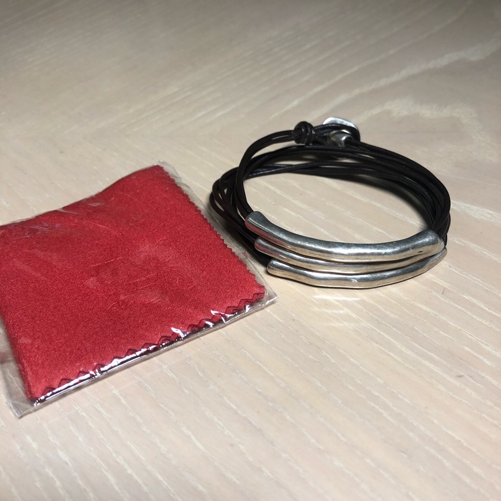 Uno de 50 wrap bracelet
